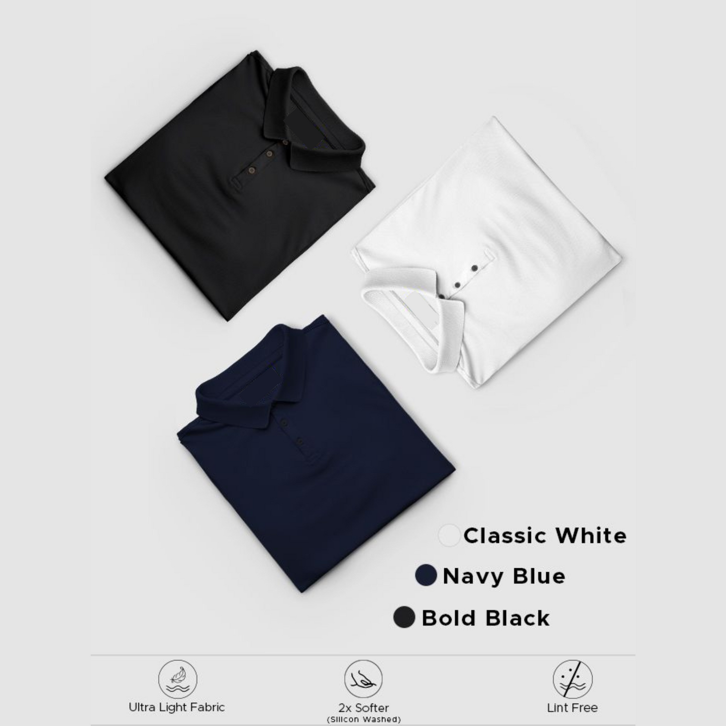 Polo T-shirt (White)