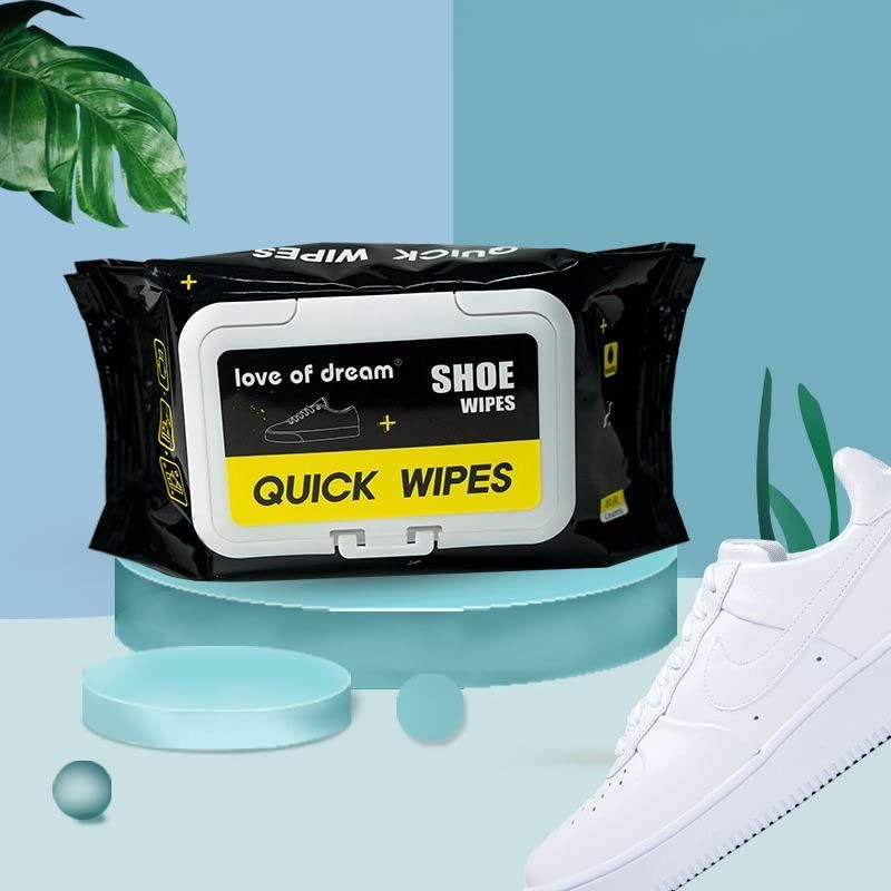 Sneaker & Shoe Cleaner Wipes (1 Packs with 80 wipes)